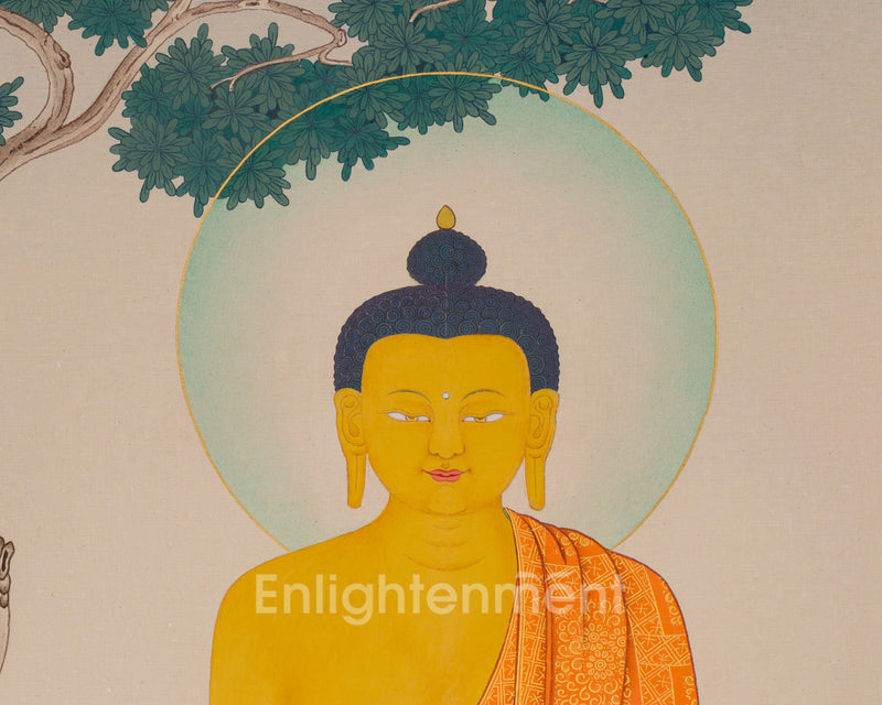 The Shakyamuni Buddha Thangka | Seated In Meditation