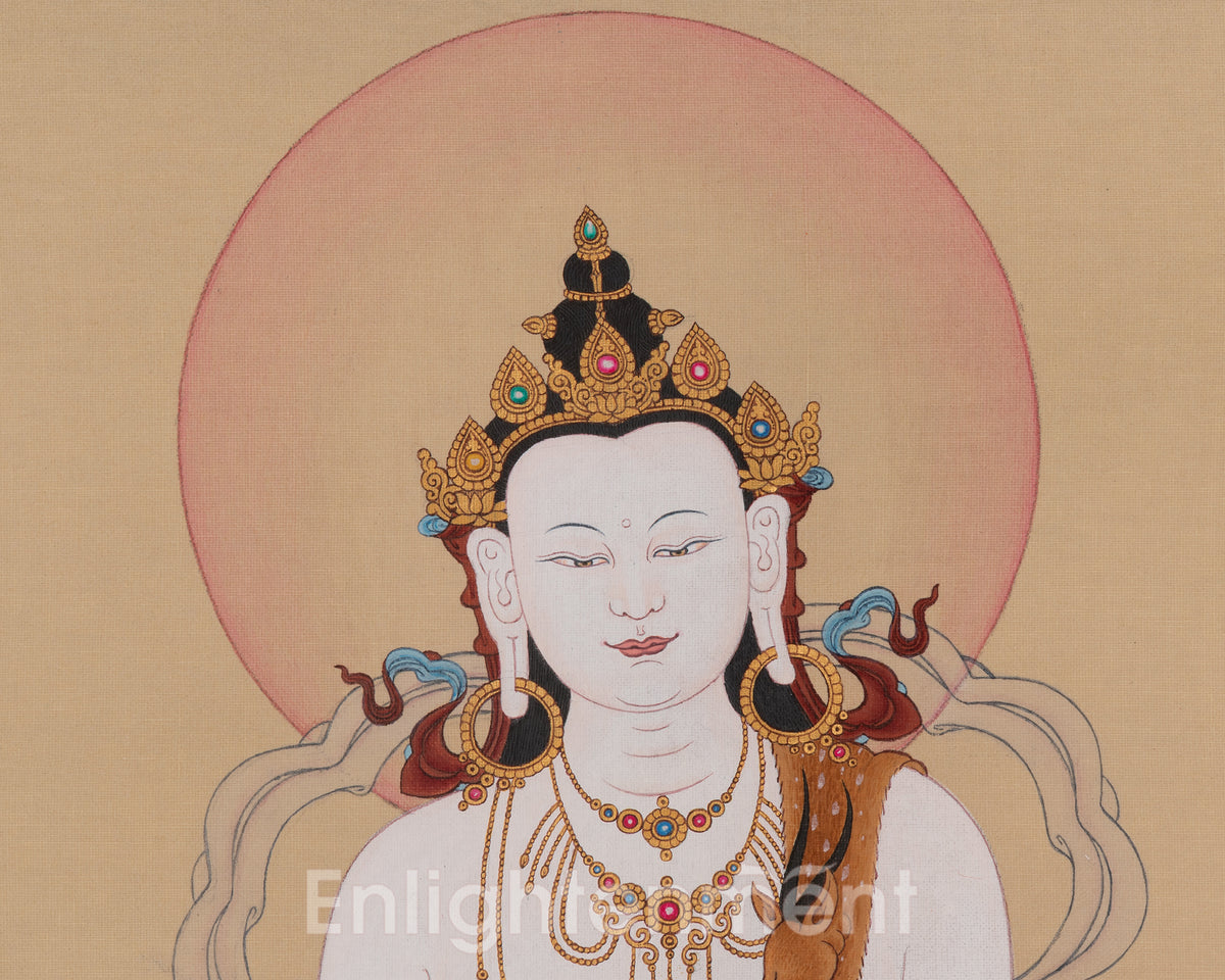 Two-Armed Chenrezig Art | Compassion and Wisdom Deity