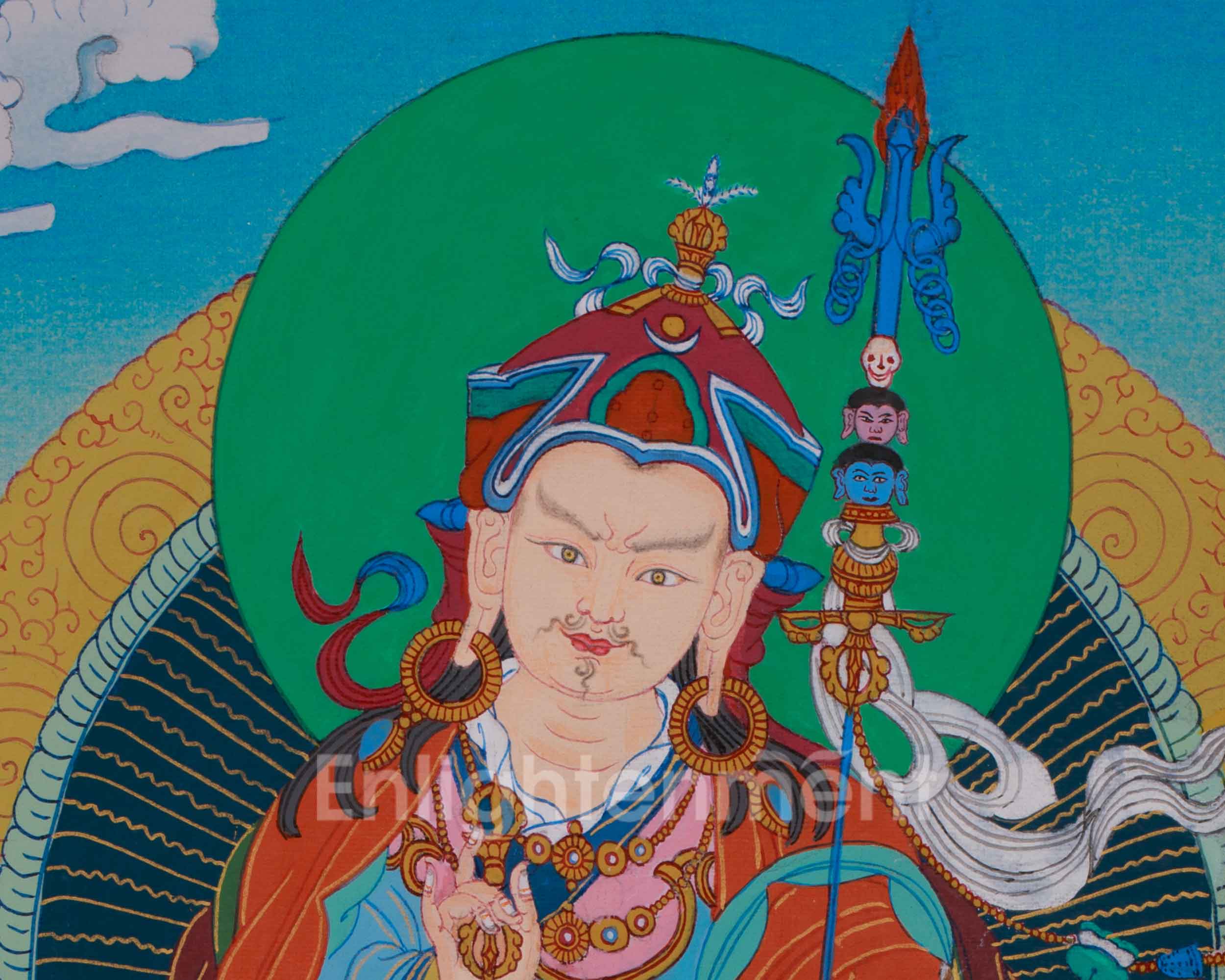 Tibetan Guru Rinpoche | Padmasambhava, The Lotus-Born Guru of Enlightenment