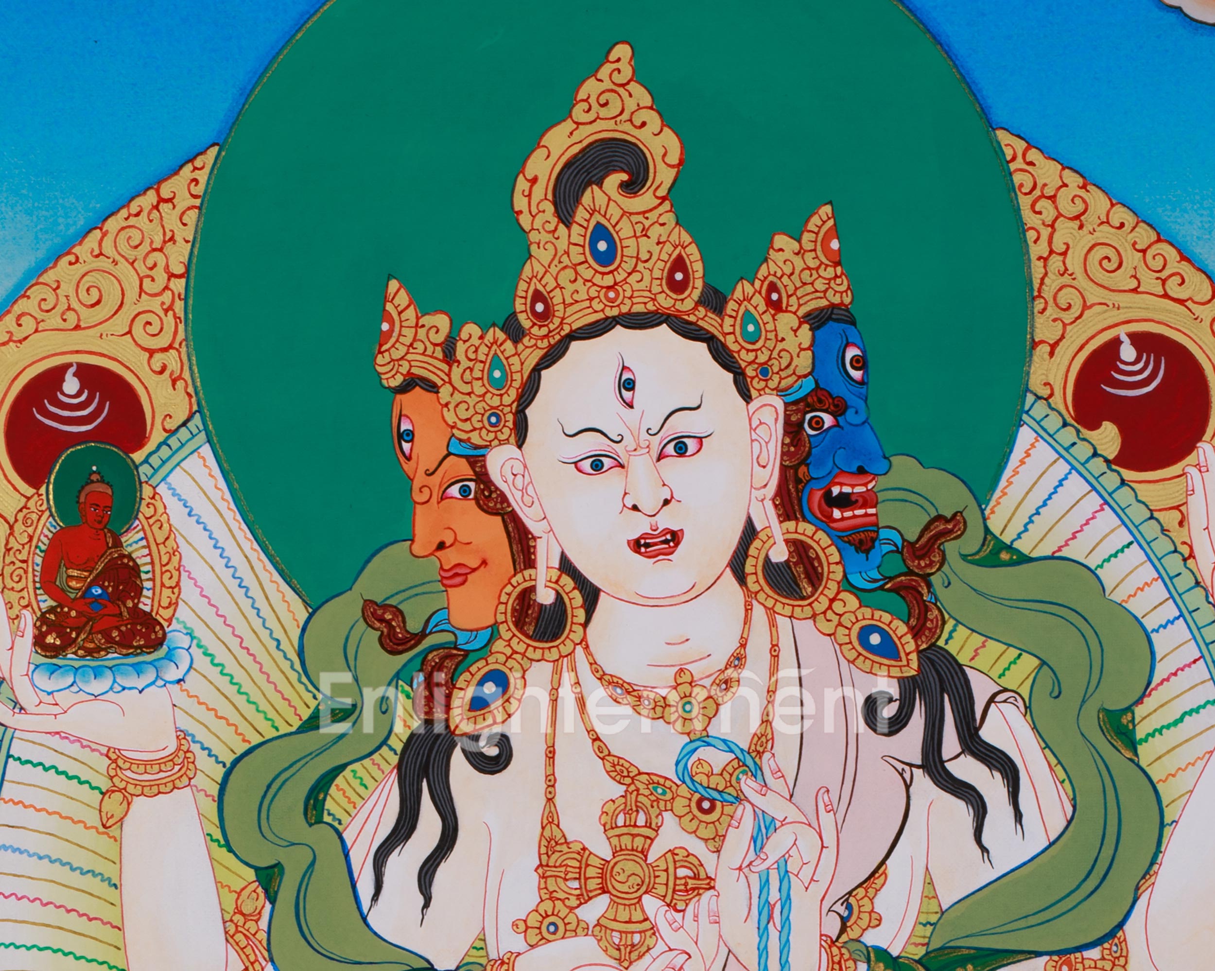 Ushnisha Vijaya, Namgyalma Thangka | Longevity & Purification Art
