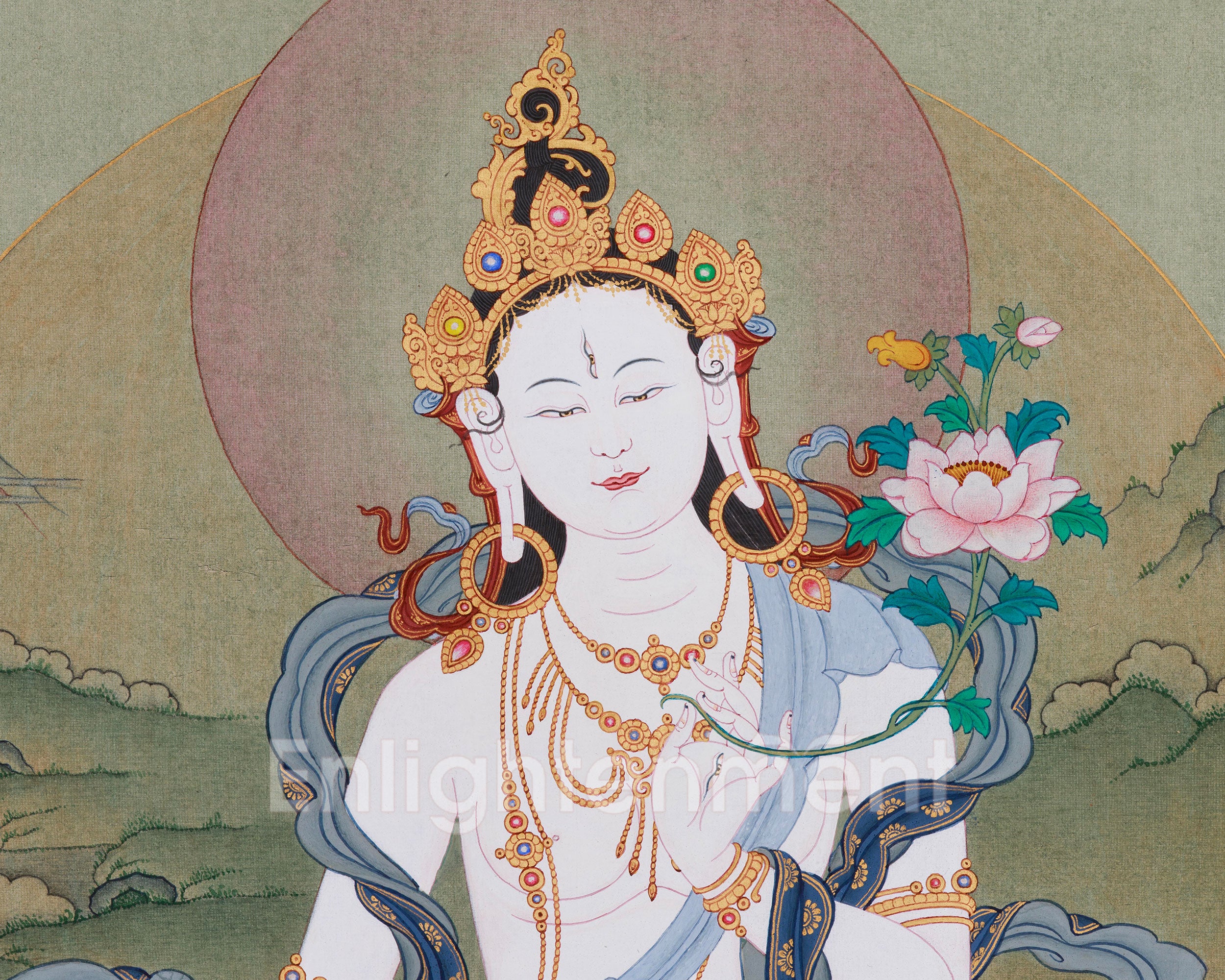 The Divine Compassion of White Tara Female Deity | Goddess of Healing