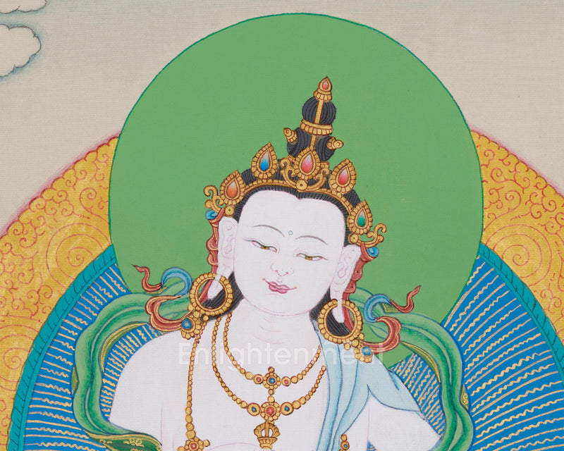 Tibetan Dorje Sempa (Vajrasattva) Thangka