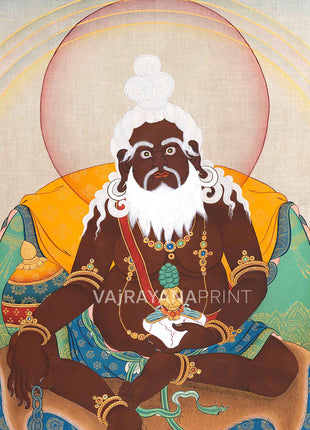 Thang Tong Gyalpo Thangka Print | Traditional Buddhist Wall Decor