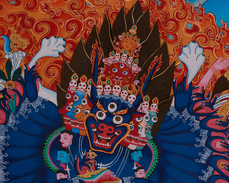 Yamantaka With Other Deities | Yamantaka and Divine Beings in Vajrayana Buddhism