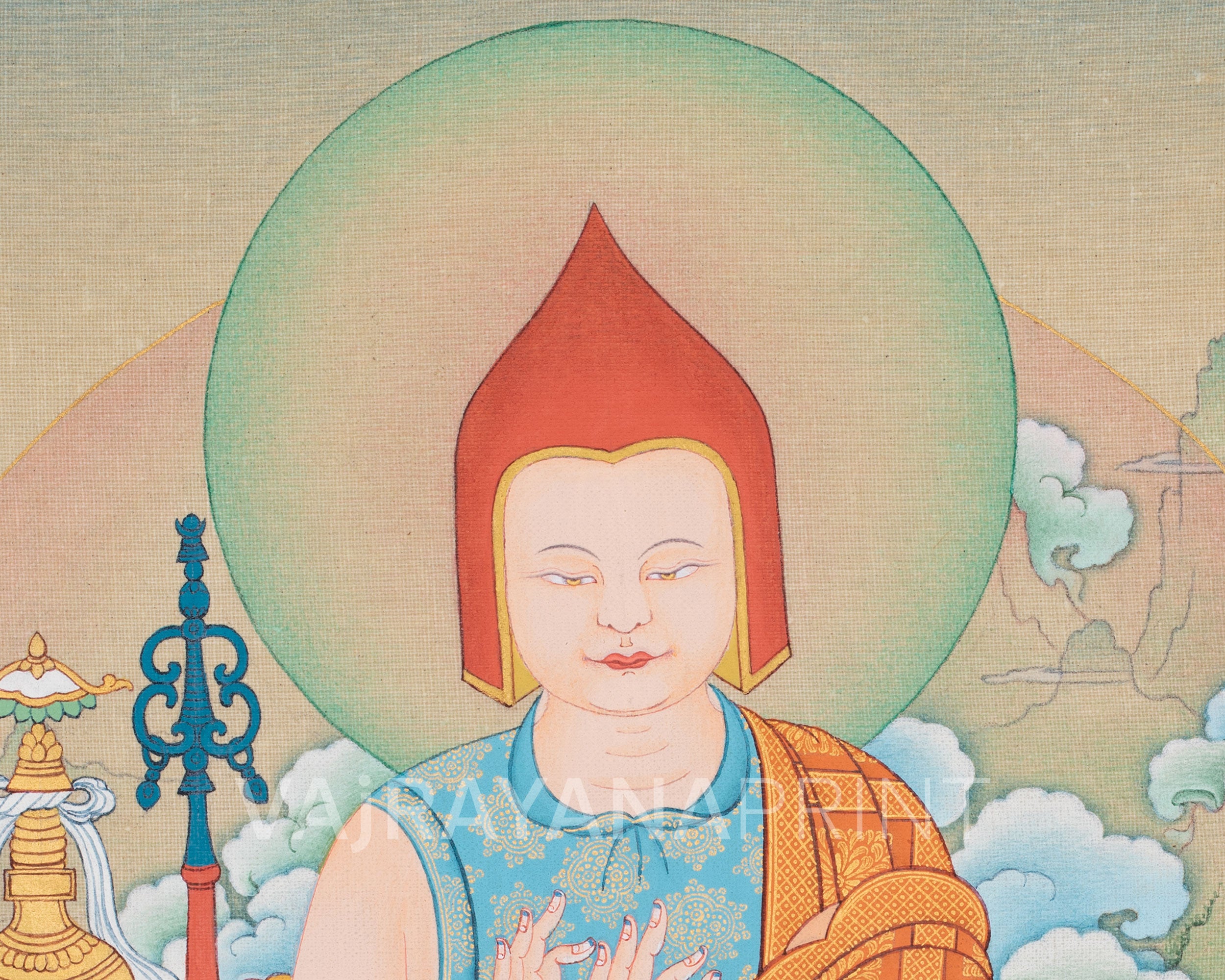 Atisha Canvas Print | High-Quality Giclee Print of Indian Buddhist Master