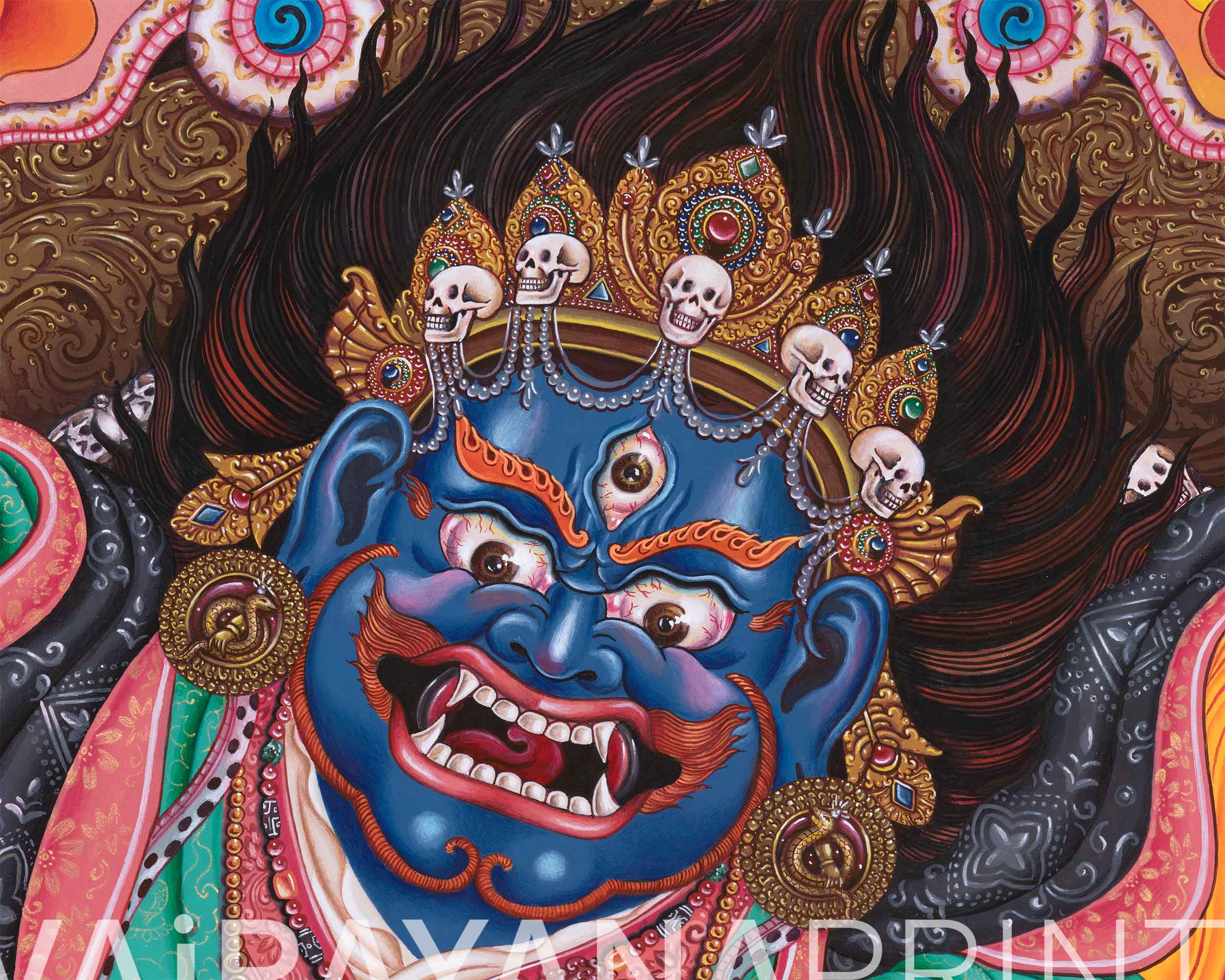 mahakala face 