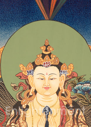 4 Arm Chenrezig Bodhisattva | Compassion Deity Art