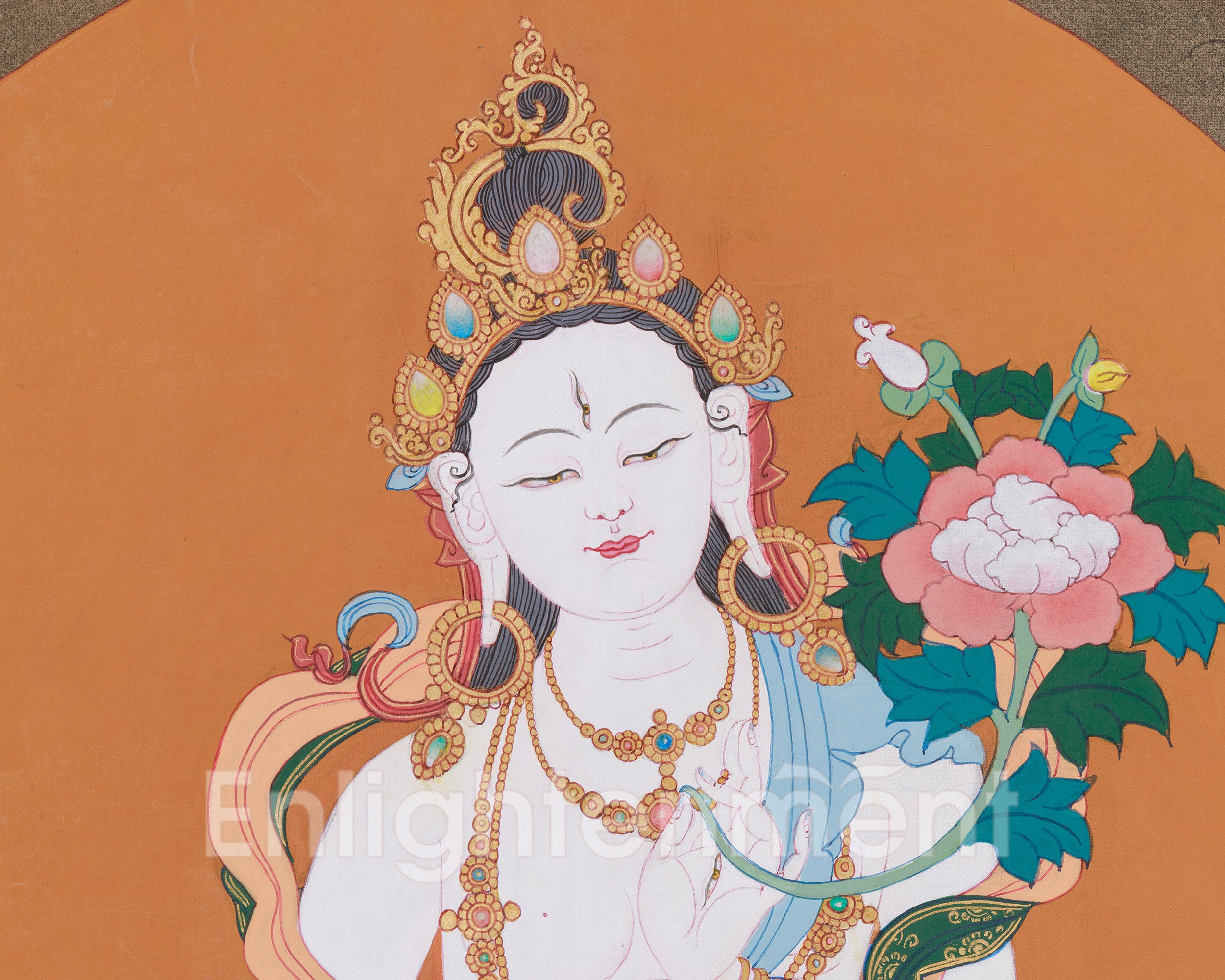 Buddhist Sita Tara Thangka |  A Symbol of Compassion