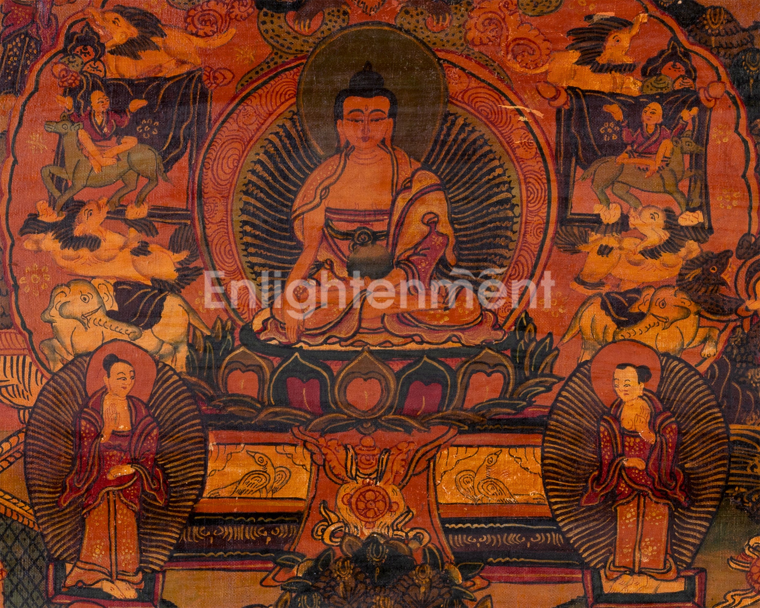 Buddhist Buddha Life Story | Religious Thangka | Wall Decors