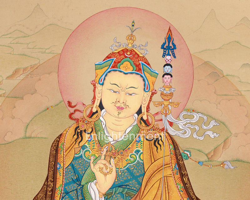 Exclusive Guru Padmasambhava Thangka