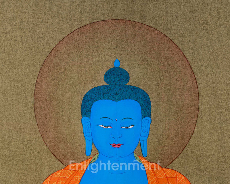 Healing Medicine Buddha Thangka Art