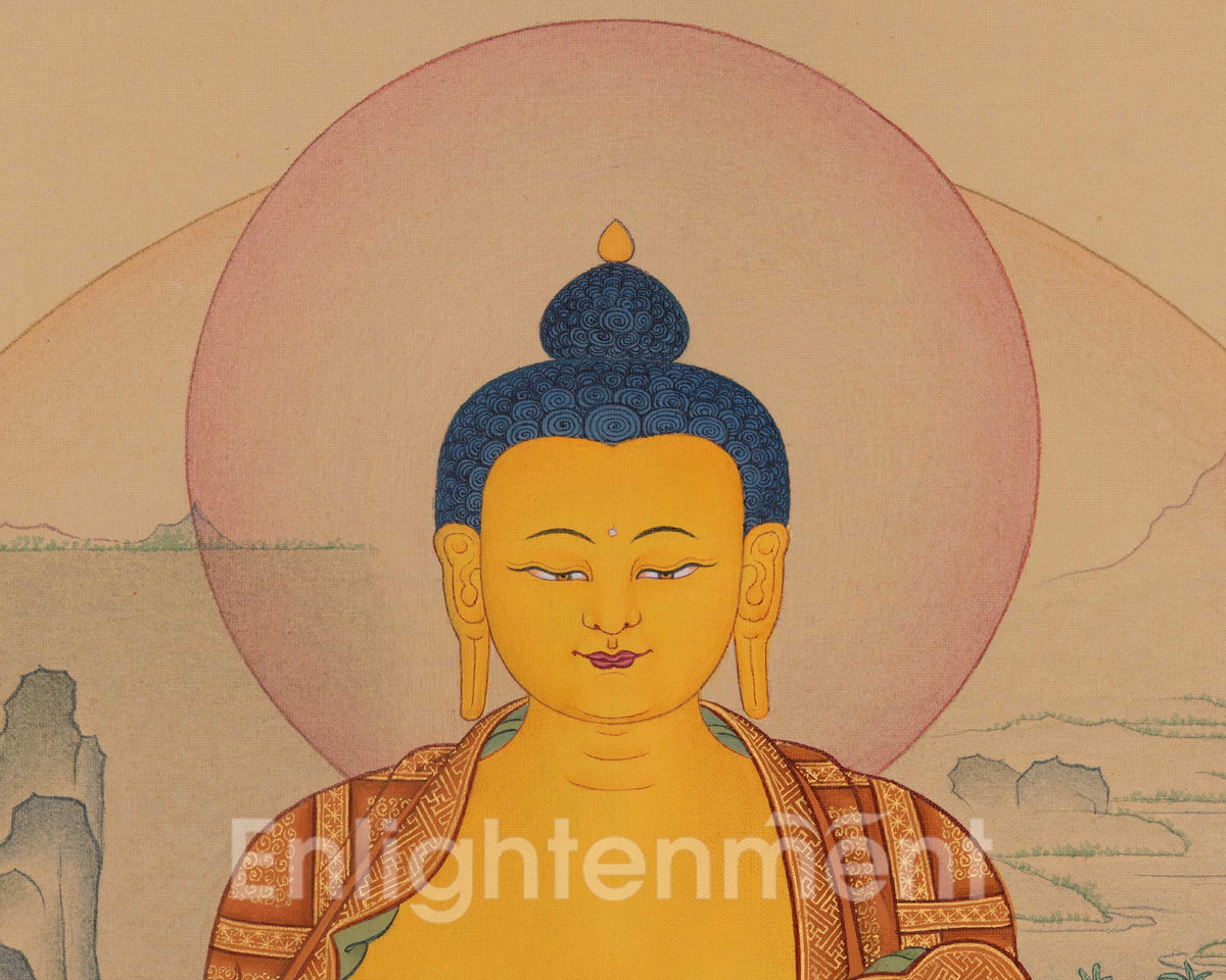 Shakyamuni Buddha Spiritual Artwork | Dharma Teacher | Siddhartha Gautama