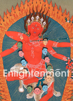 Traditional Kurkulla Thangka | Sacred Art For Daily Practice | Buddhist Decor
