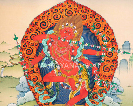 Kurukulla Canvas Print | High Quality Art as a Goddess of Love