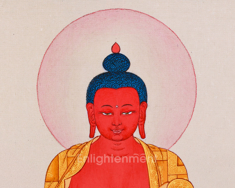 Buddha of Pure Land Amitabha Thangka | Beacon of Infinite Light and Compassion