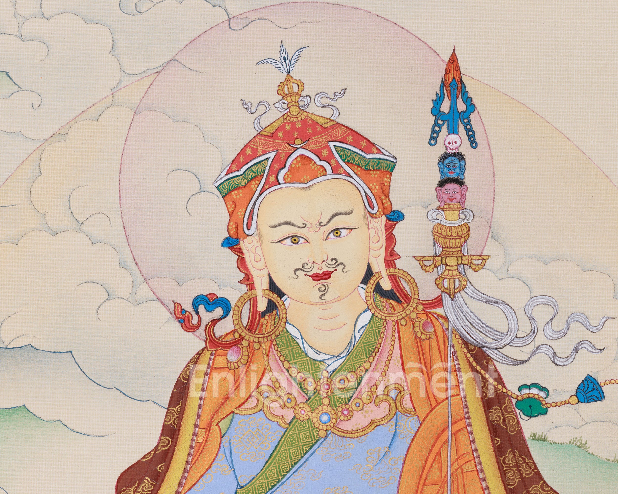 Padmasambhava | The Sacred Thangka of Guru Rinpoche, the Second Buddha