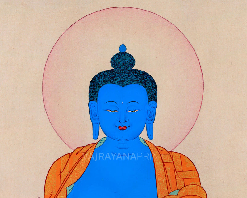 Divine Healing: Medicine Buddha Digital Print for Spiritual Wellness