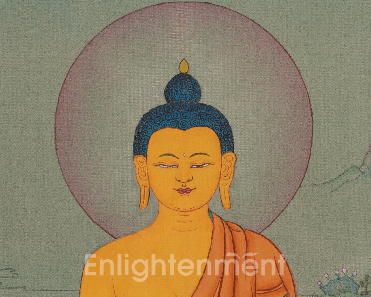 Tibetan Shakyamuni Buddha Art | Sage of the Shakya Clan | Founder of Buddhism