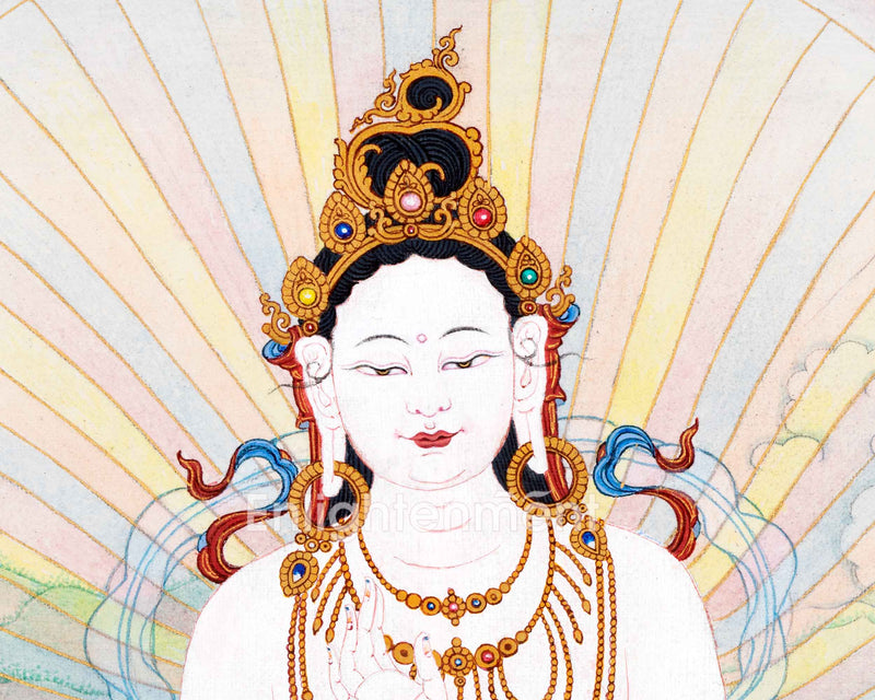 Yeshe Tsyogal Thangka | Manifestation of Bodhisattva Tara | Wisdom Dakini