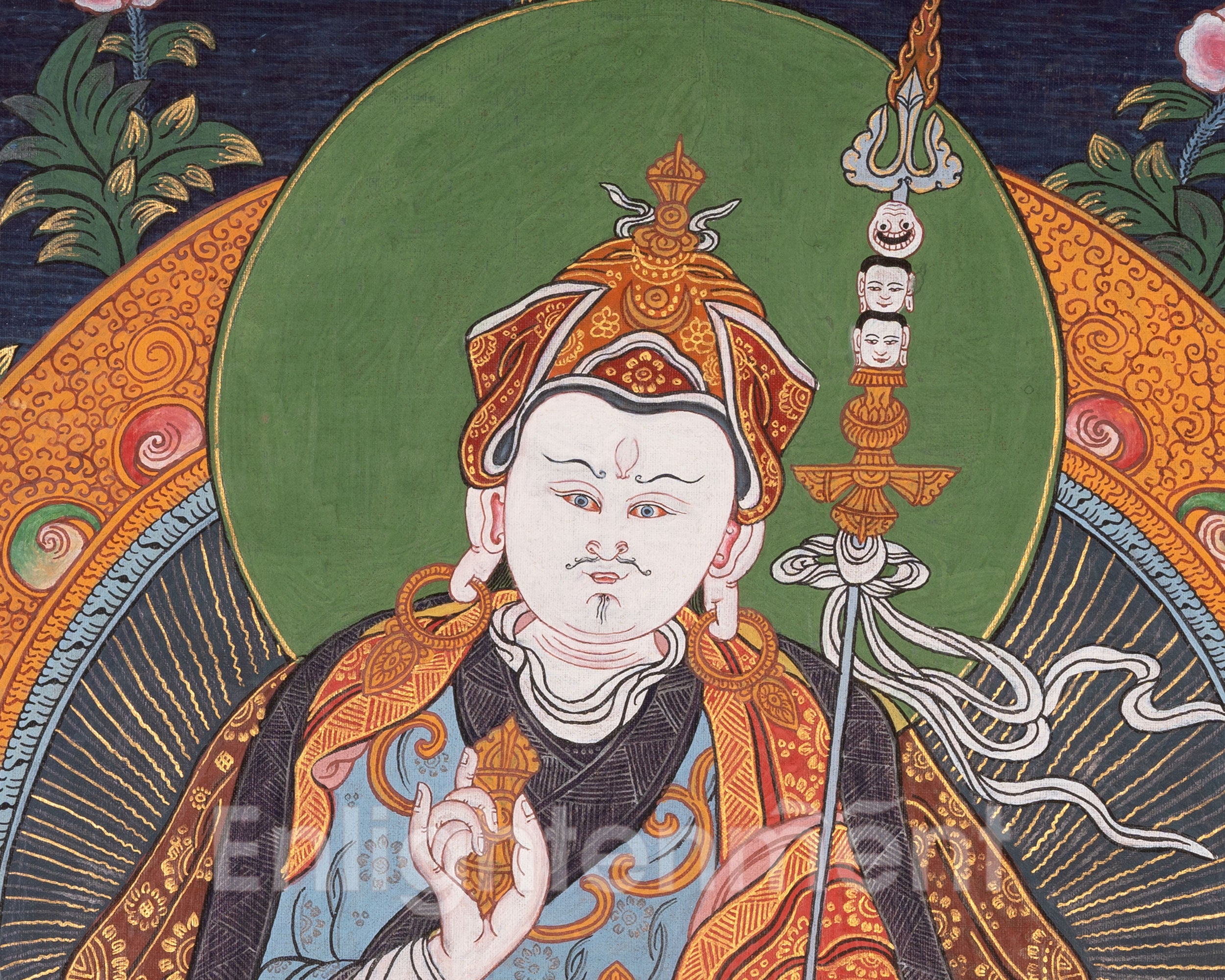 Spiritual Guru Rinpoche Artwork | Wisdom and Power of the Guru