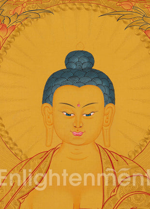 108 Buddha Thangka | Exclusive Gold Artwork | Spiritual Masterpiece