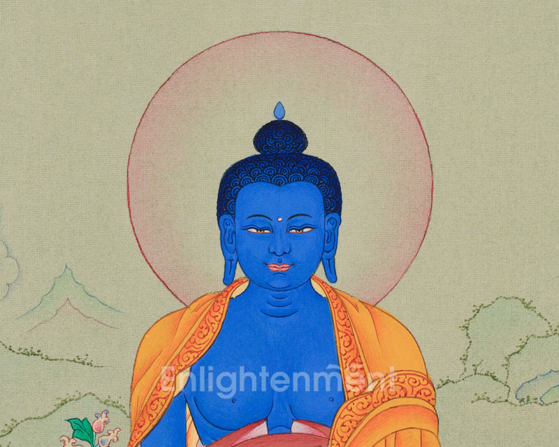 Small Buddha of Healing Painting