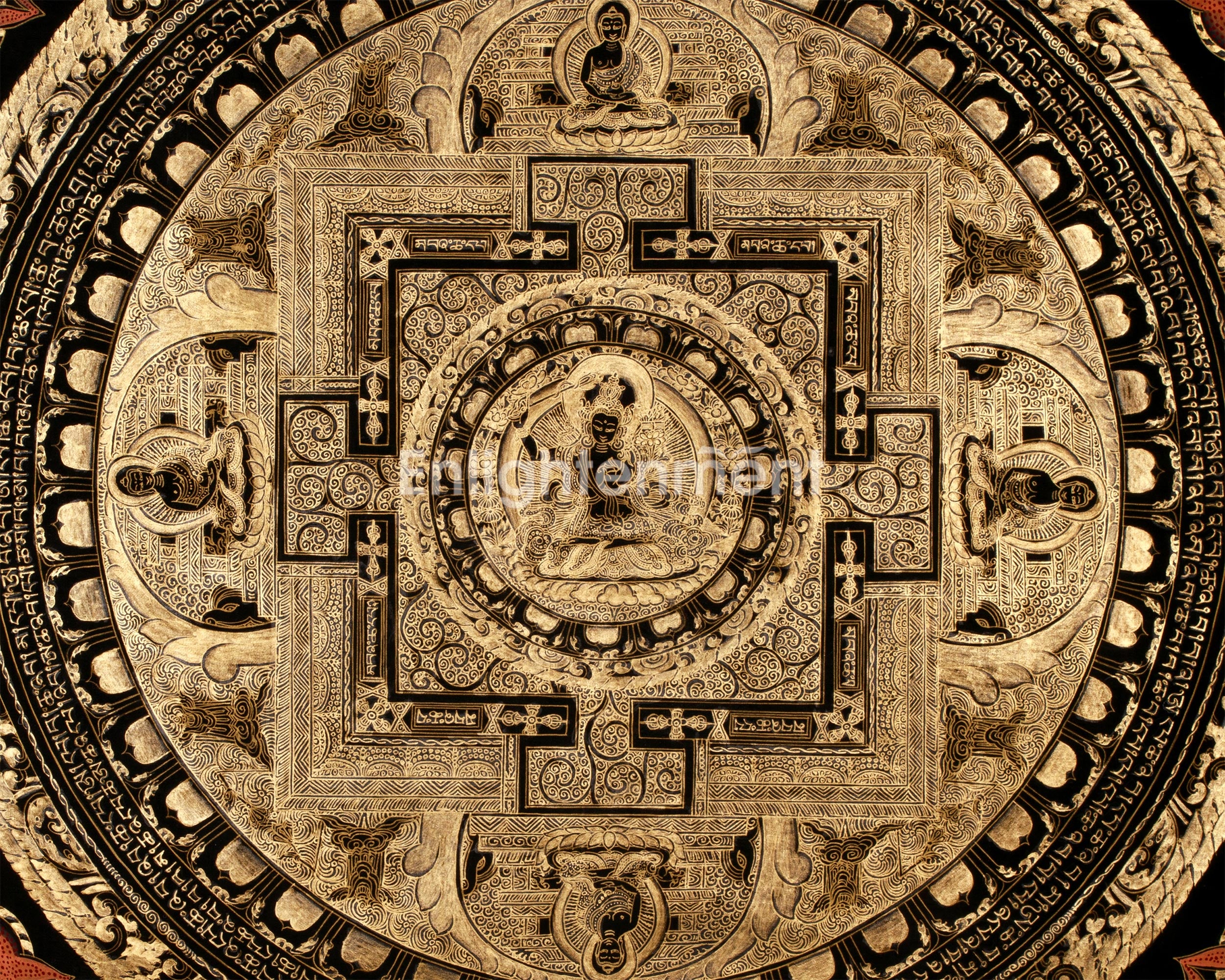 Manjushri Mandala Thangka | Unfolding the Path to Enlightenment