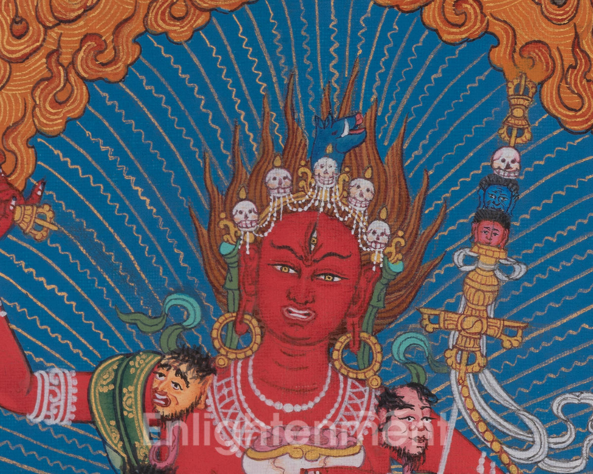 Vajravarahi Dakini Art | Represents The Direct Realization Of Emptiness