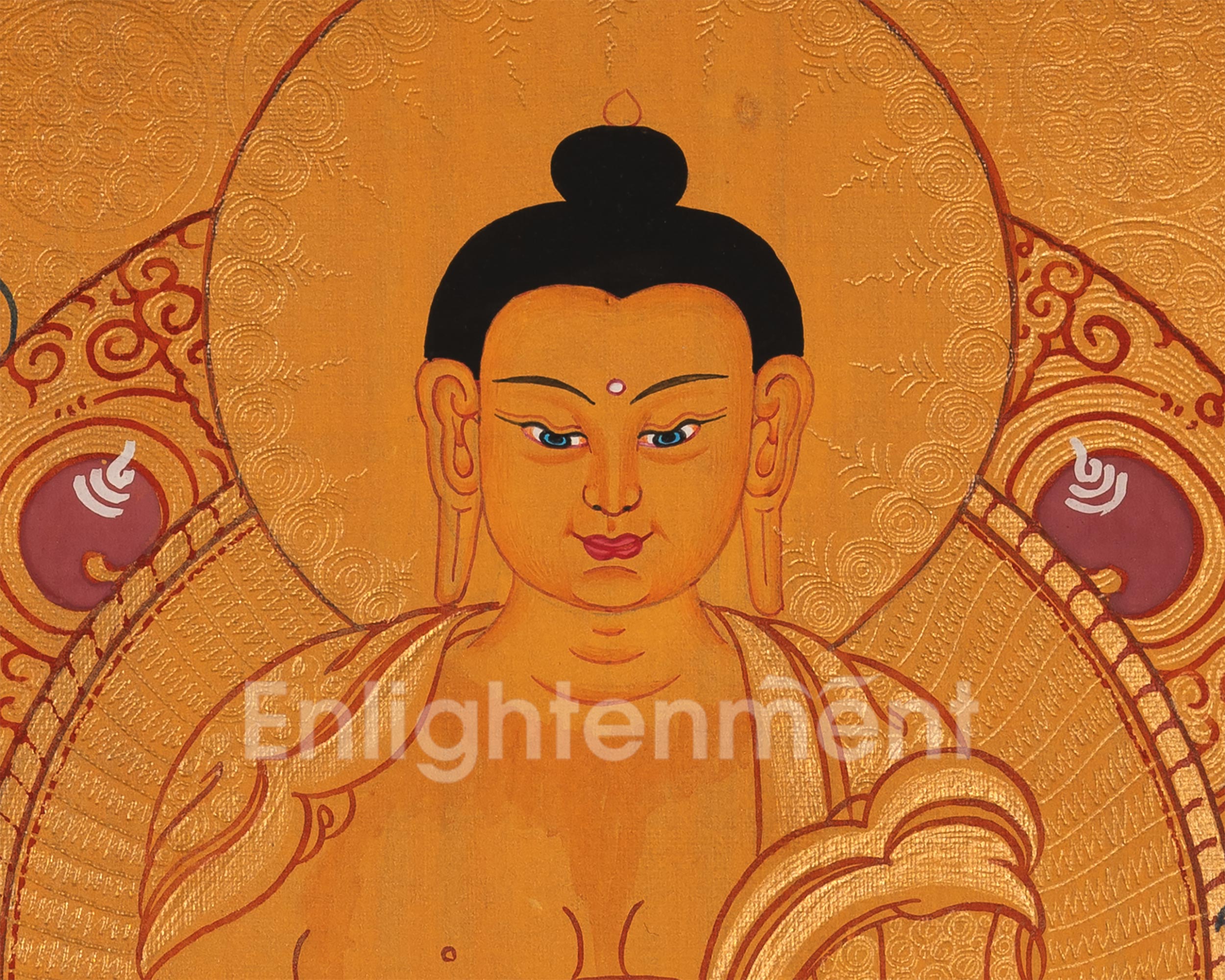 30 cm Siddhartha Gautama Painting | The Buddha of Serenity and Wisdom