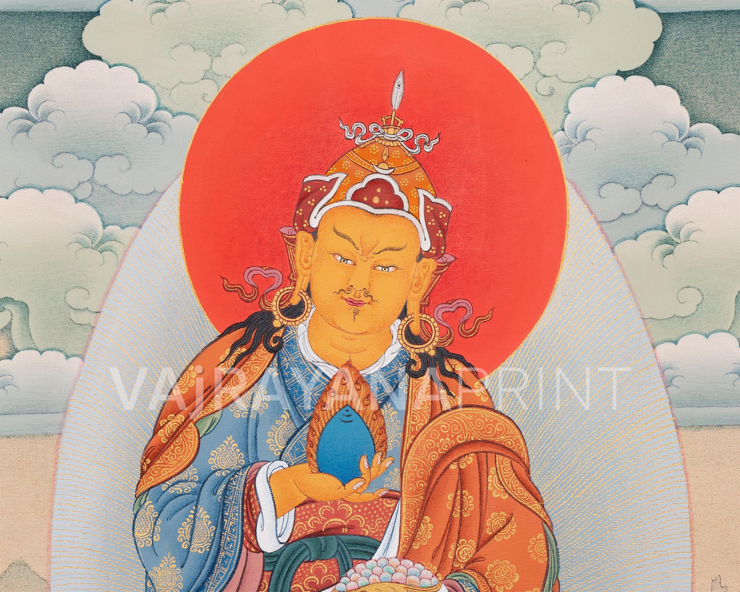 Pema Jungne with Four Dzambalas | Lotus Born Manifestation of Guru Rinpoche