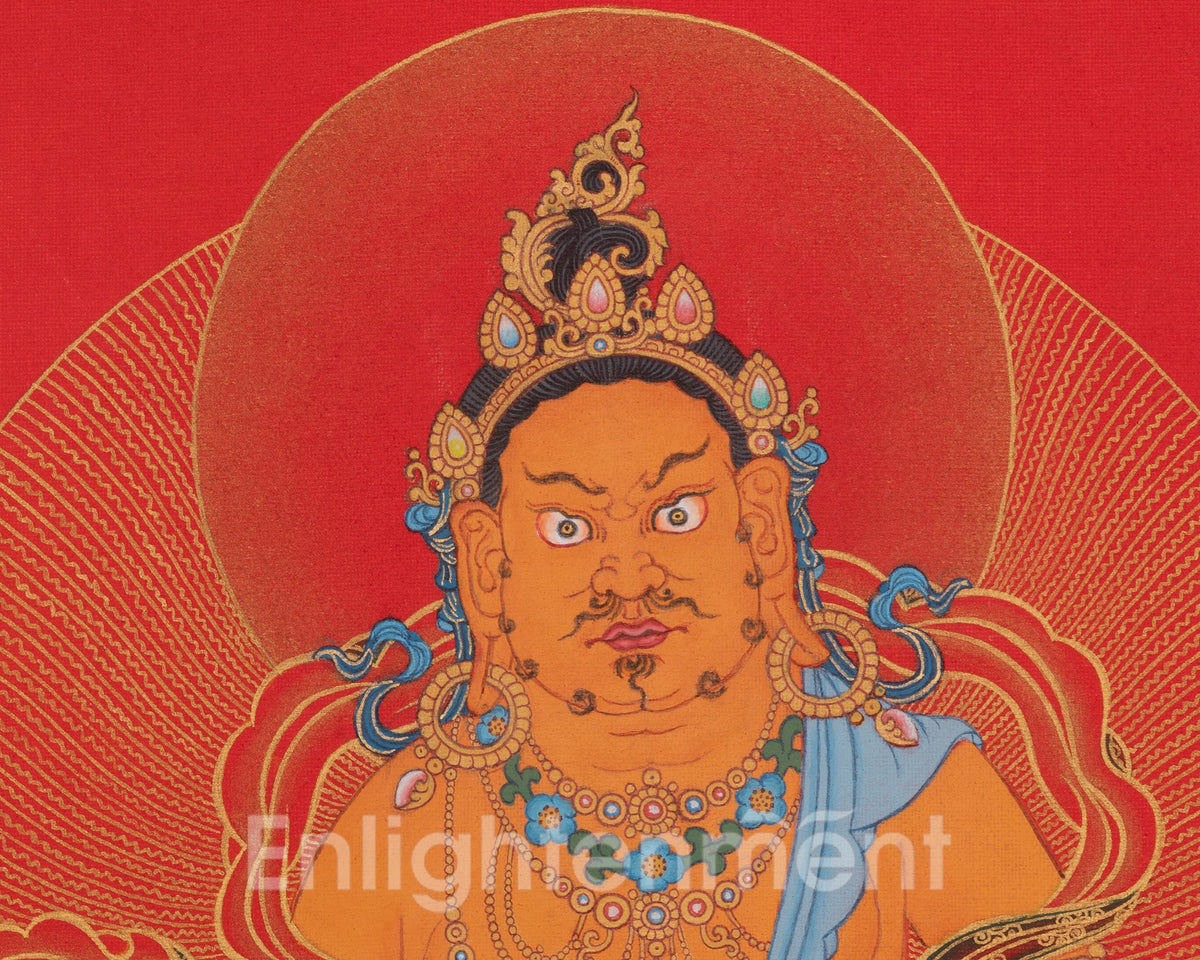 Buddhist Dzambhala Art | Sacred Representation of Generosity and Fortune