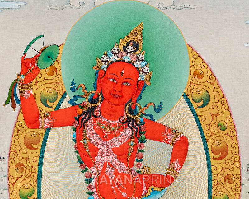 Yumka Dechen Gyalmo Thangka | Dakini thangka | High Quality Thangka Print