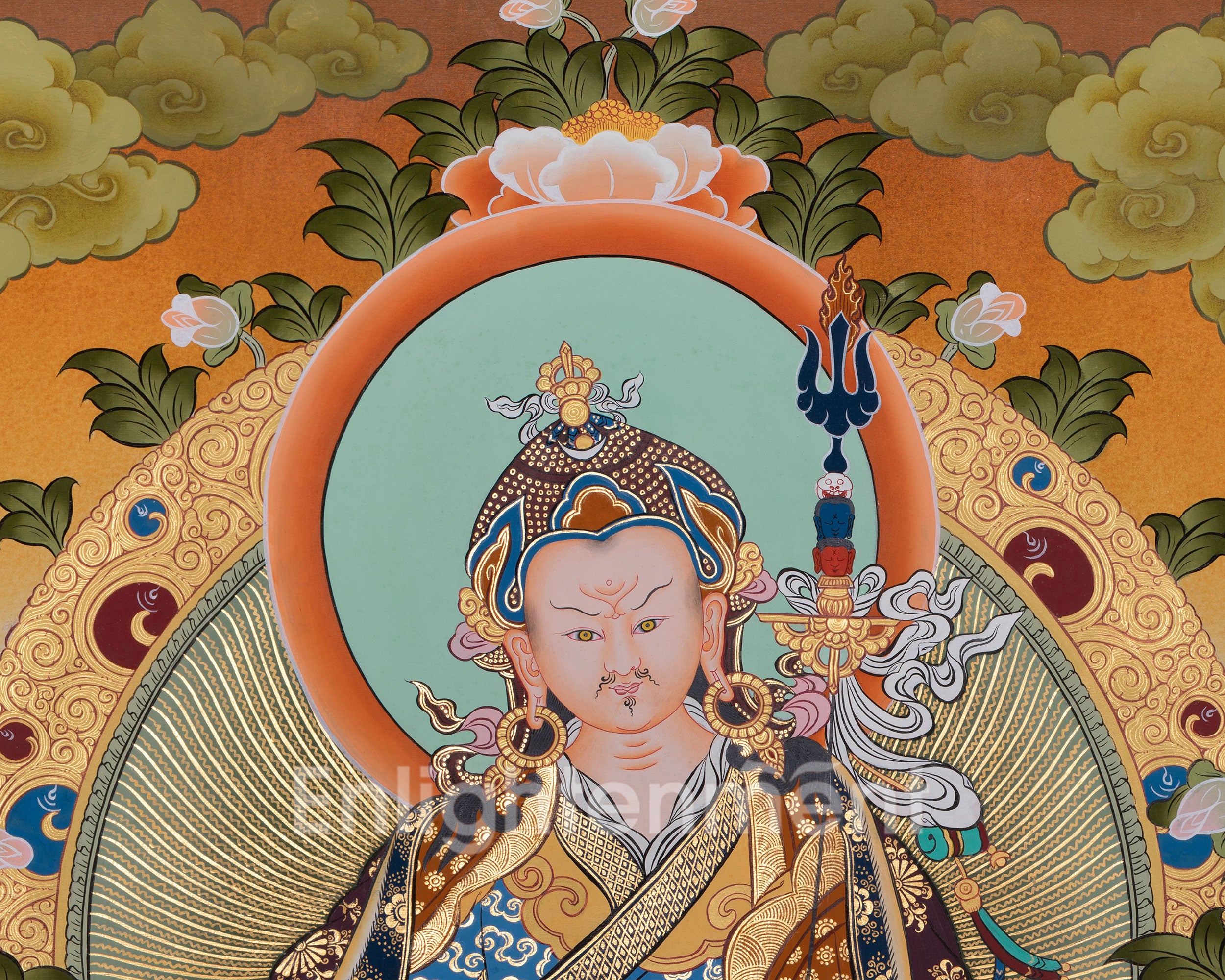Padmasambhava, Guru Rinpoche | Original Hand Painted Art | Wall Decors