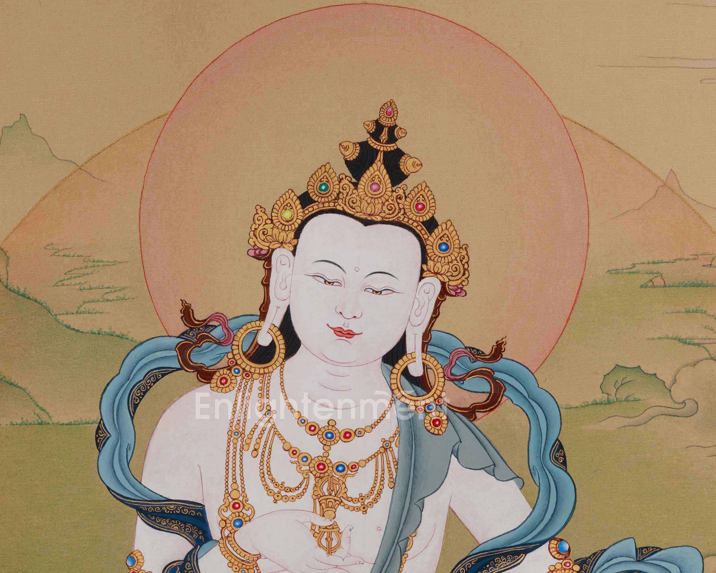 Purification Icon Vajrasattva Thangka | Dorje Sempa Artwork
