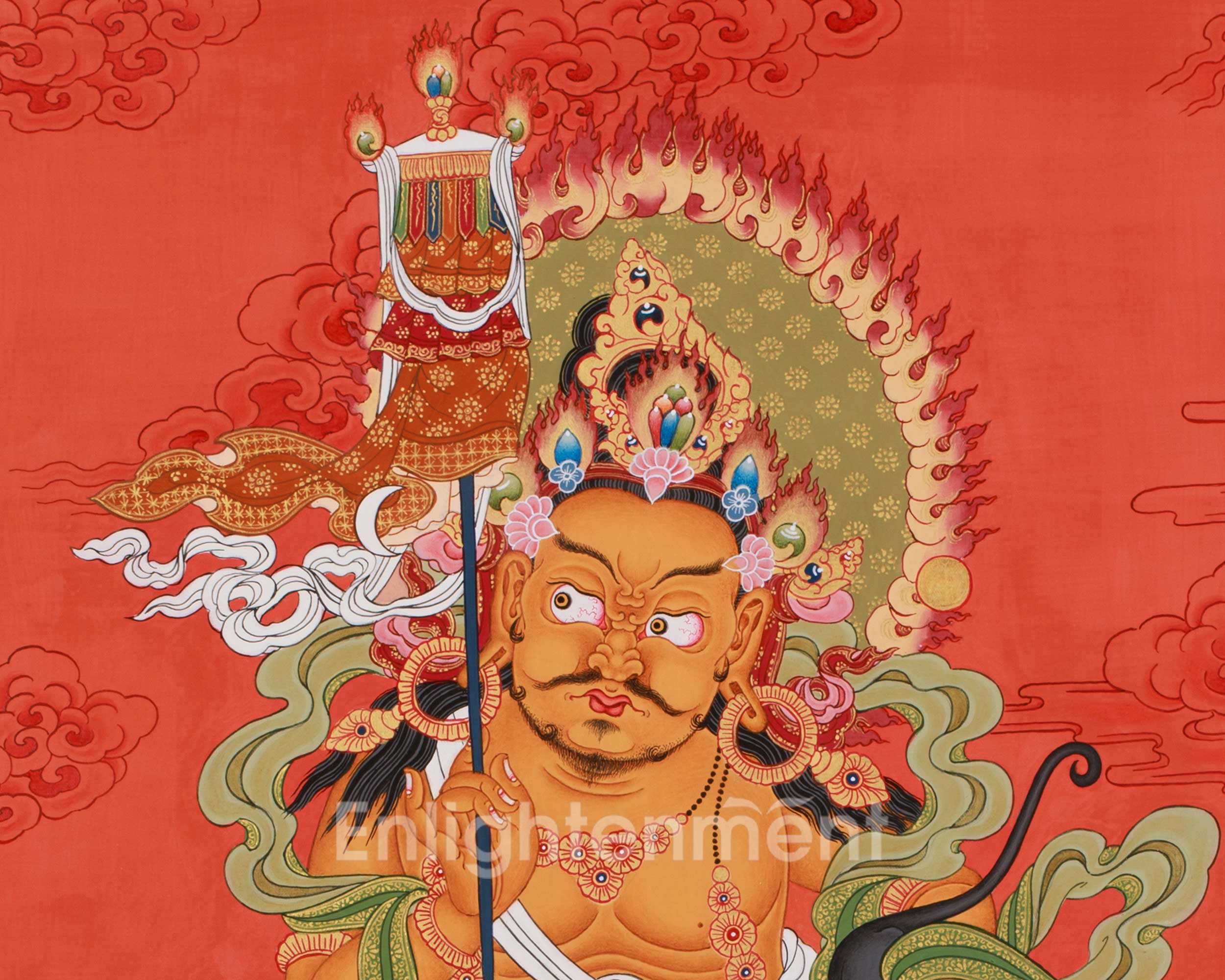 Namtoshe Buddha Thangka | Buddhist Art for Wealth and Protection