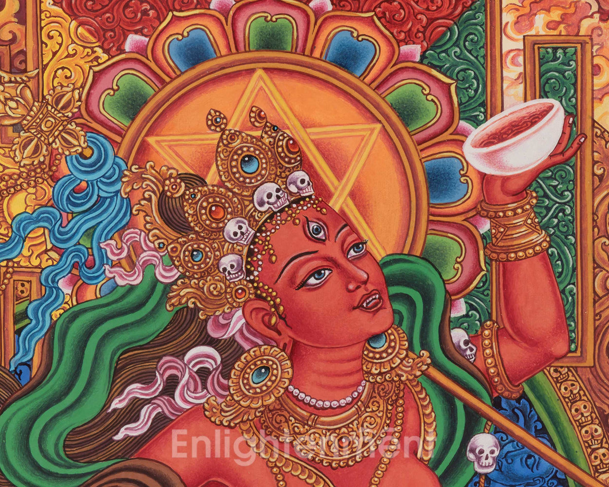 Vajrayogini Sacred Artwork | The Tantric Goddess of Wisdom and Transformation
