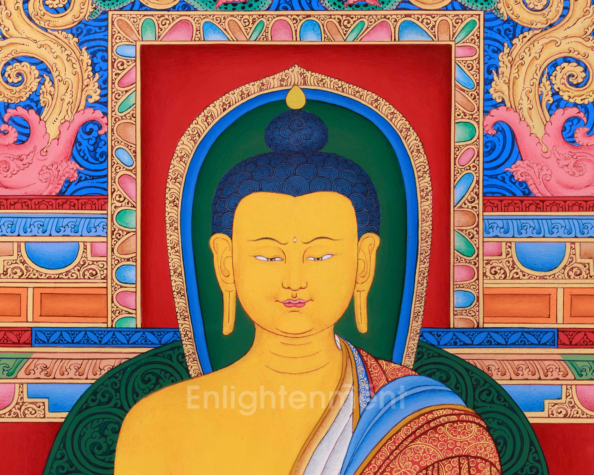 Thangka of Buddha Shakyamuni, Tibetan Art