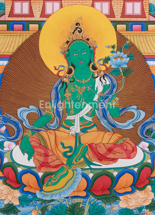 21 Taras Figurine Painting | Taras of Orgyen Chokgyur Lingpa Tradition