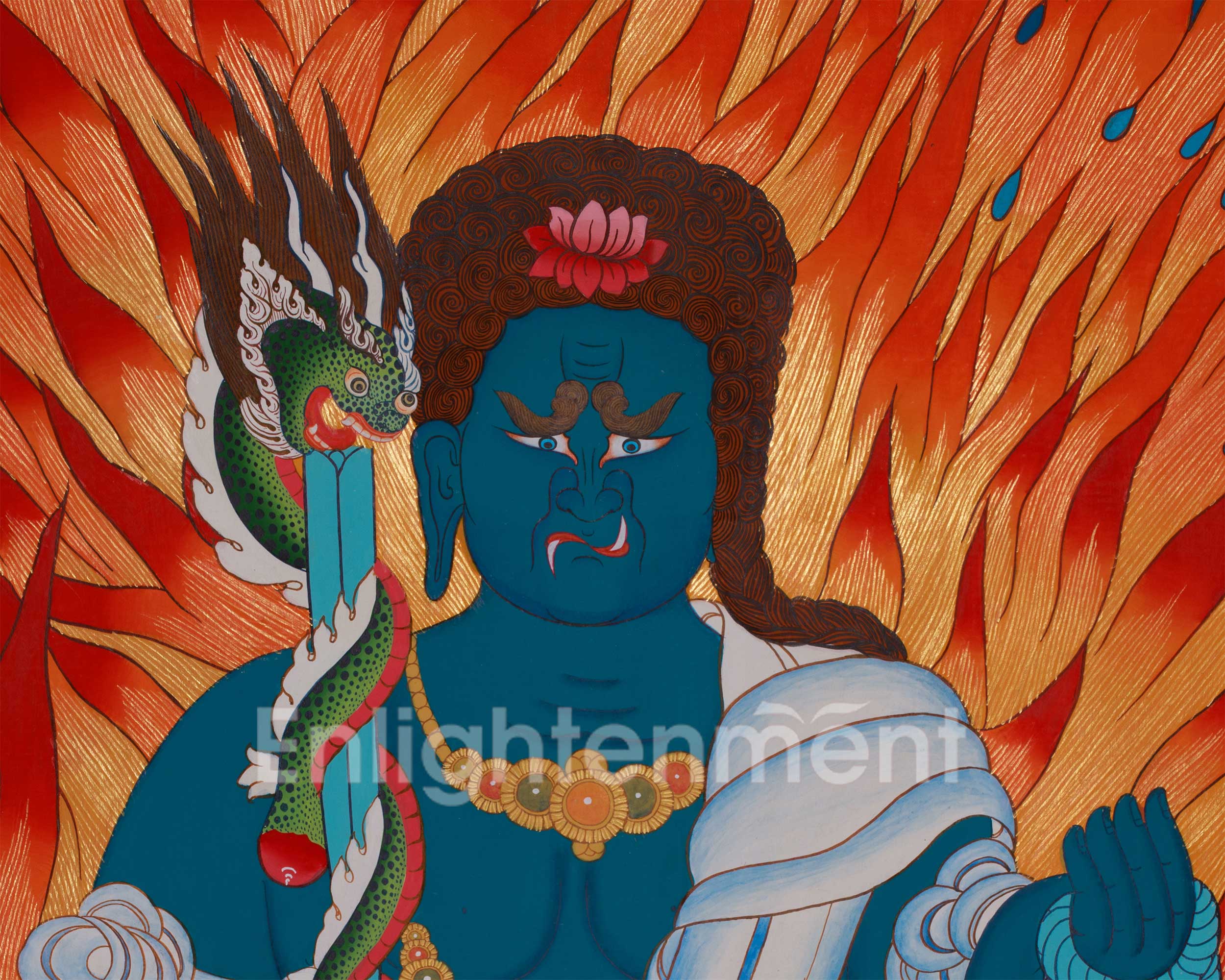 Achalanatha Thangka | Guardian of Wisdom and Obstacle Removal