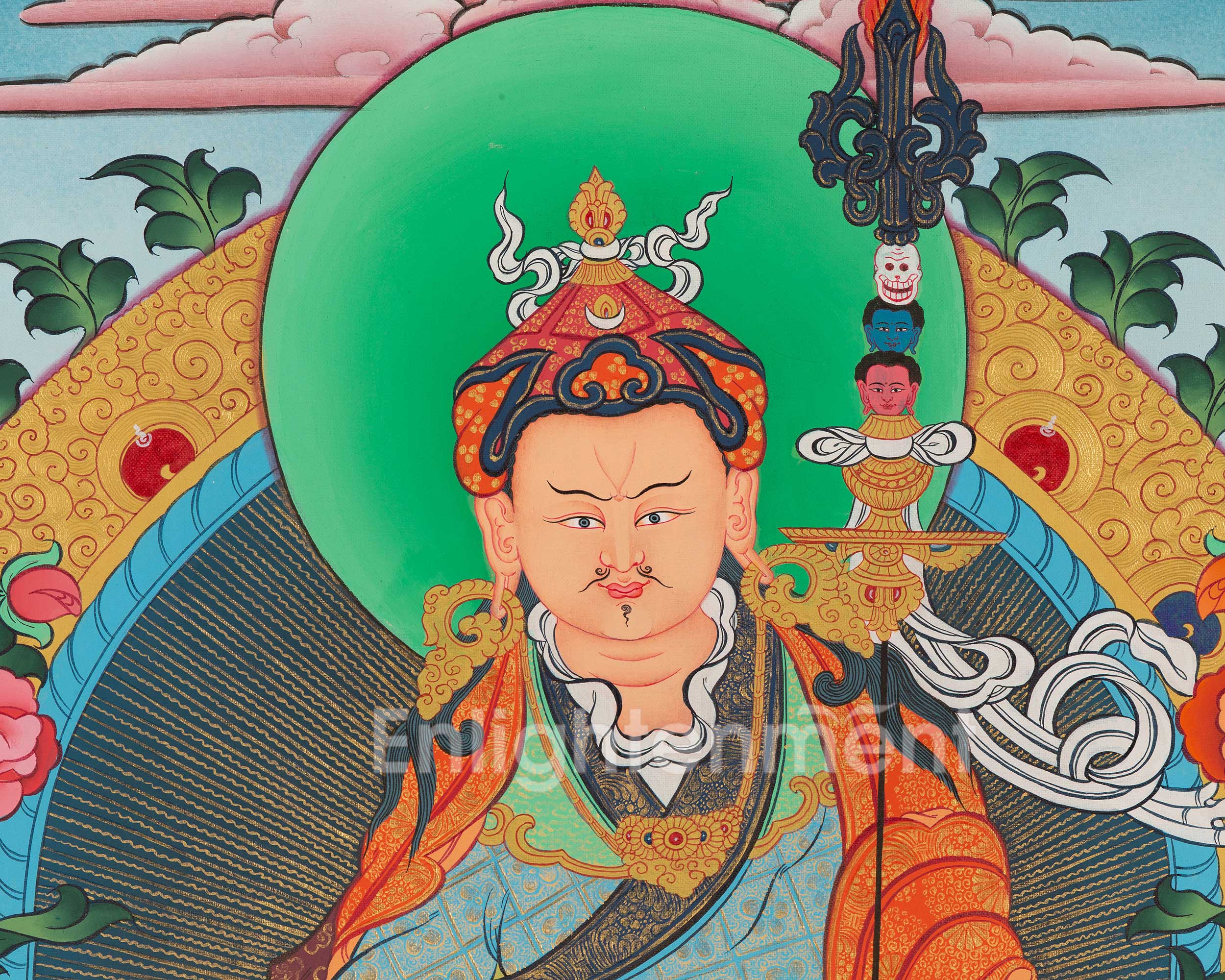 Guru Rinpoche Thangka | Padmasambhava | Wall Decors