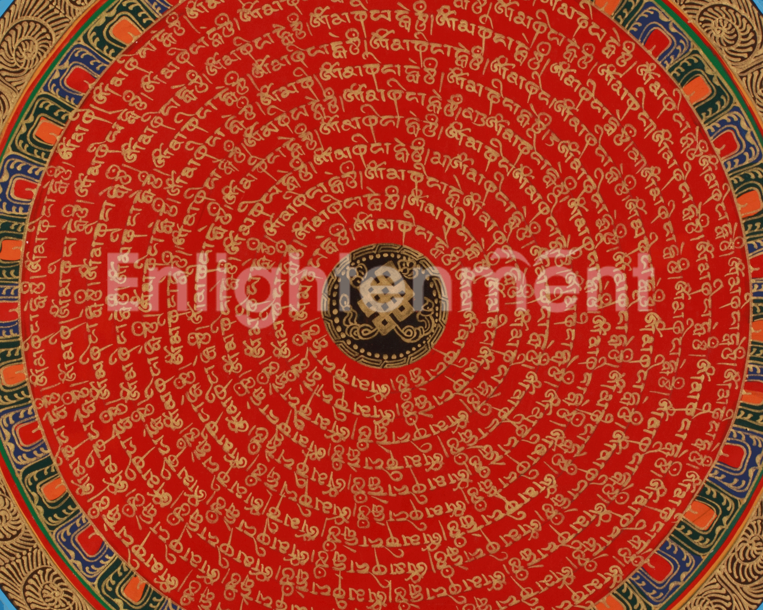 Vajrayana Art Mantra Mandala | Spiritual Awakening