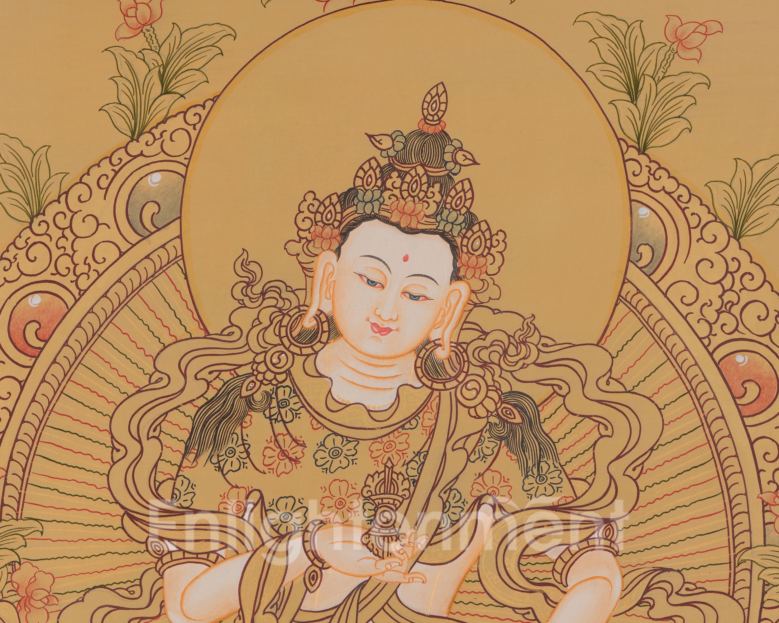 Vajrasattva Thangka For Purification | Spiritual Transformation