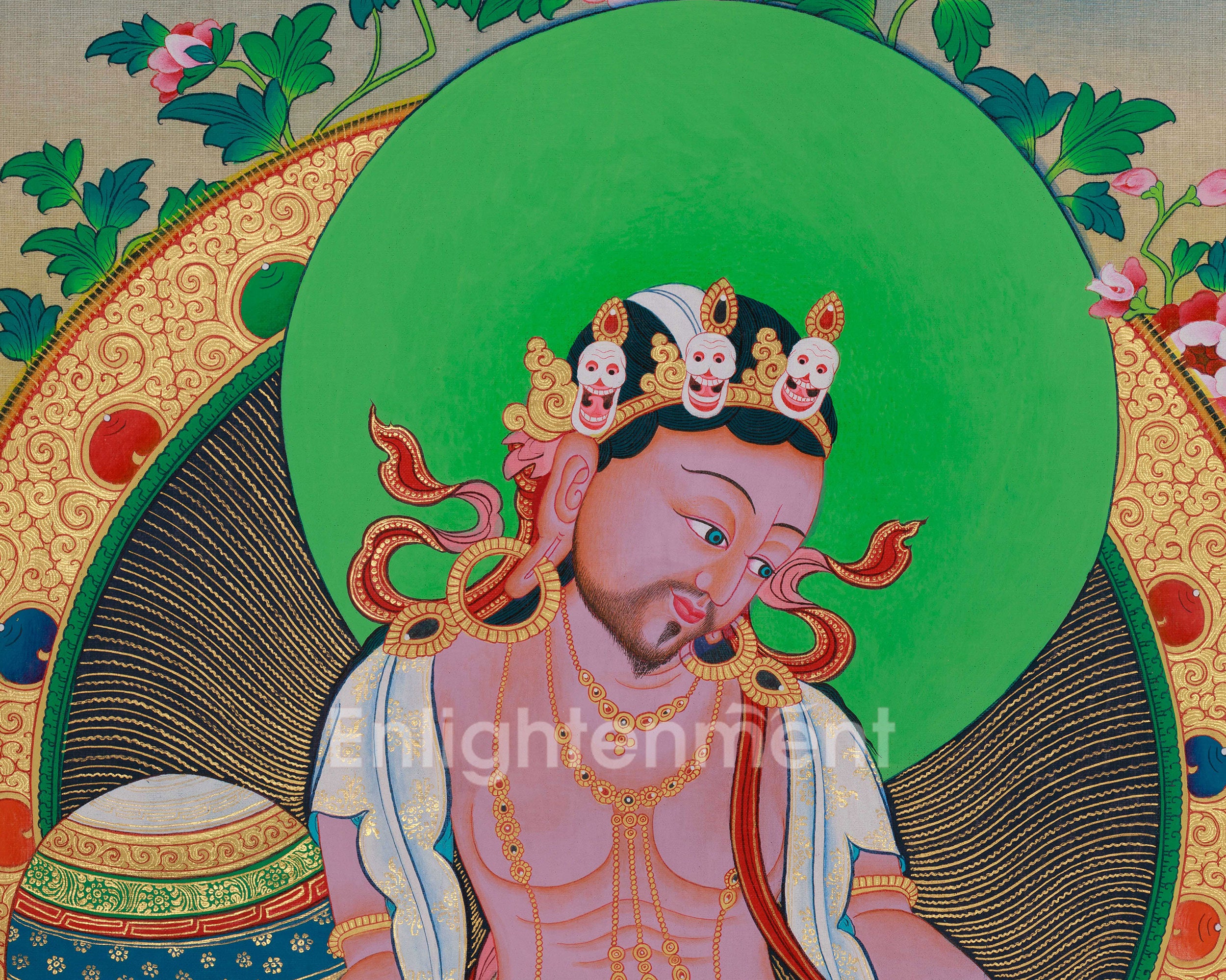 Tilopa Mahasiddha Thangka | Hand Painted Buddhist Master Art