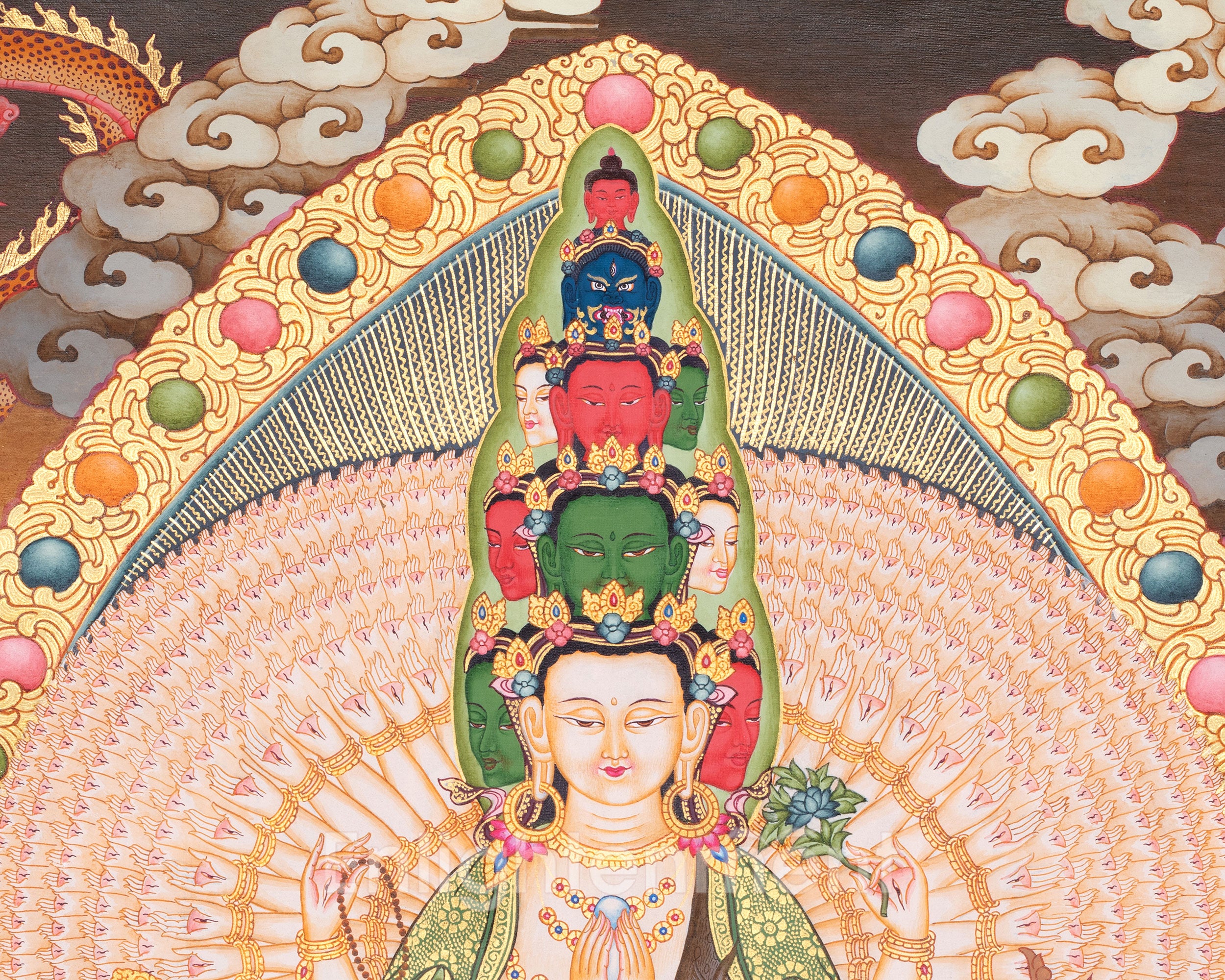 Thangka of Avalokiteshvara | Symbol of Infinite Compassion