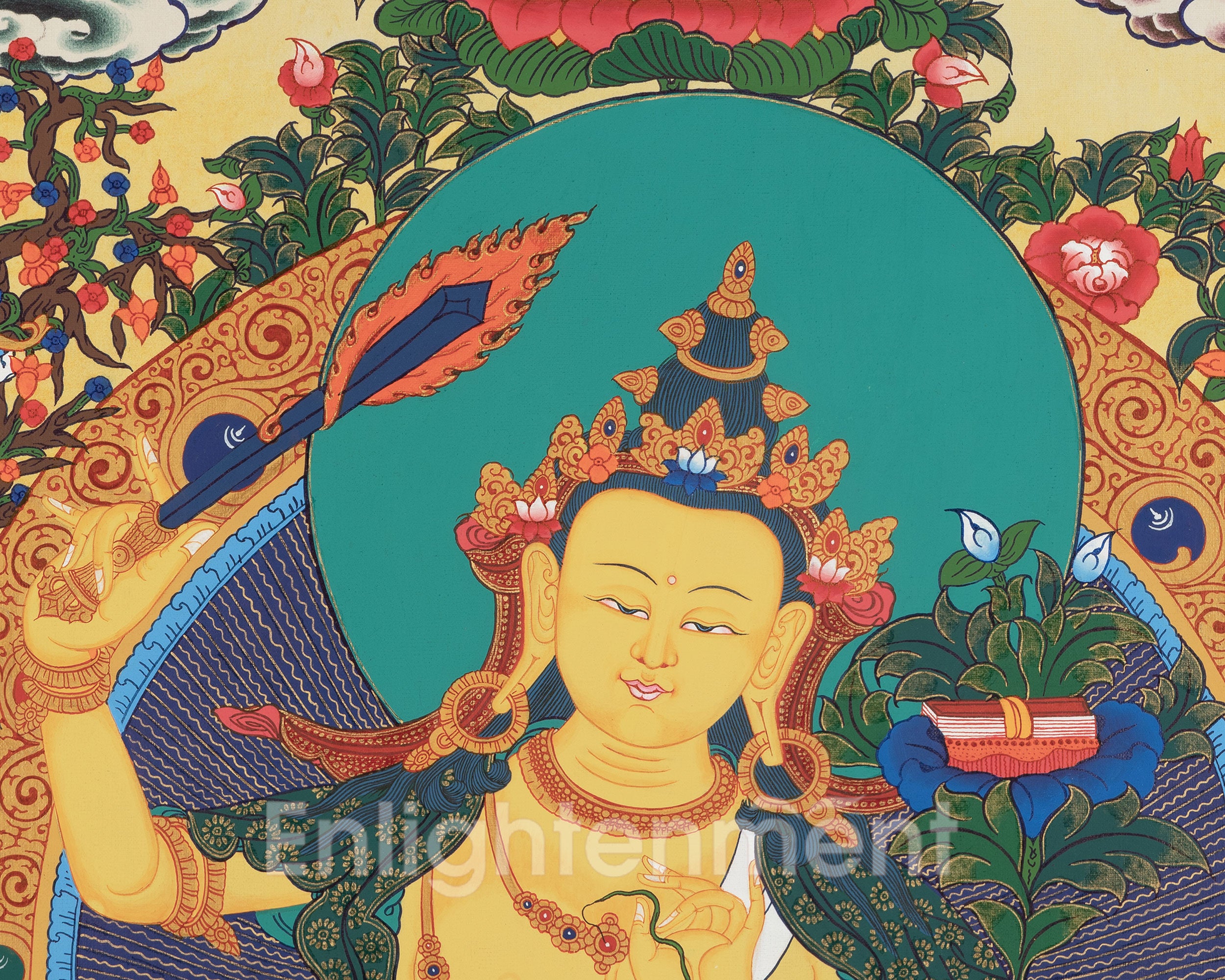 Manjushri, Bodhisattva Of Wisdom | Embodiment of Clarity and Insight