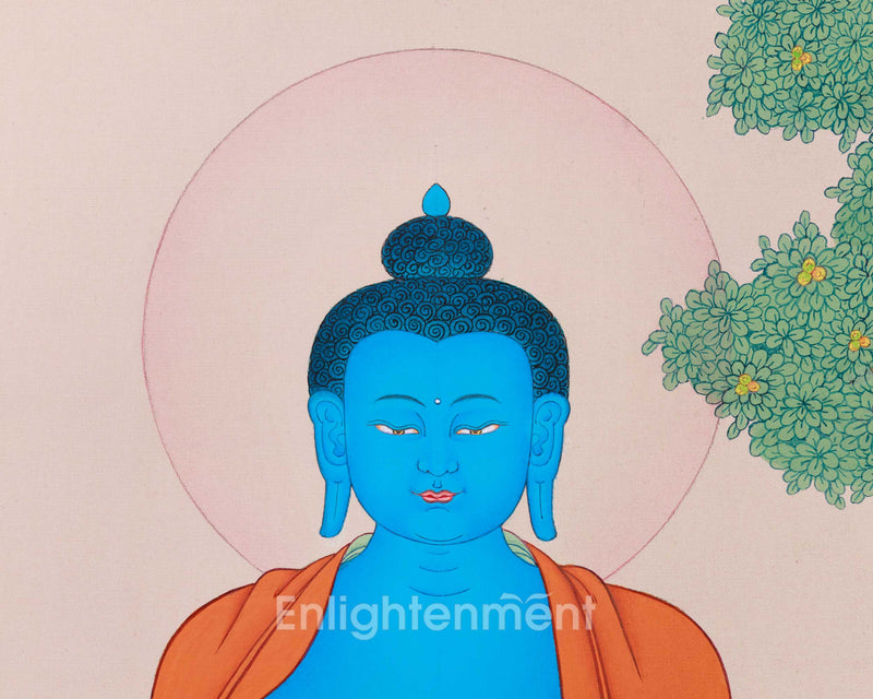 Healing Buddha, Medicine Buddha Thangka