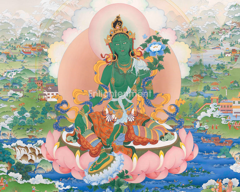 The Majestic Protector, Green Tara