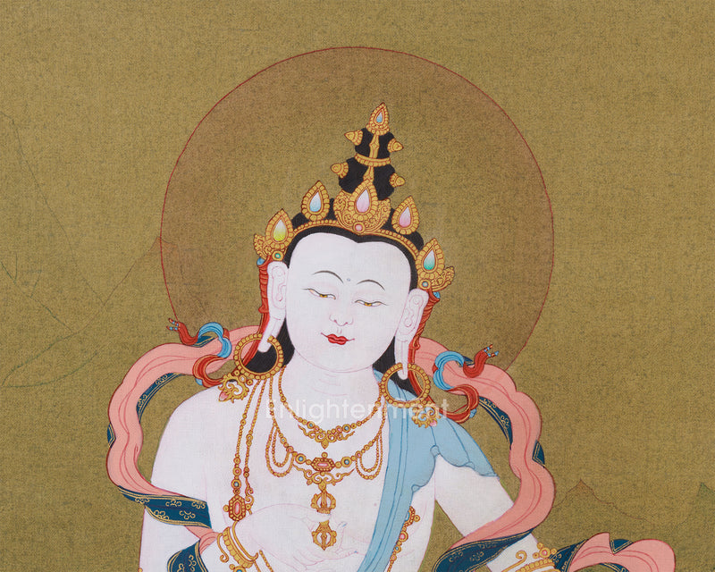 Dorje Sempa Artwork | Traditional Tibetan Buddhist Painting