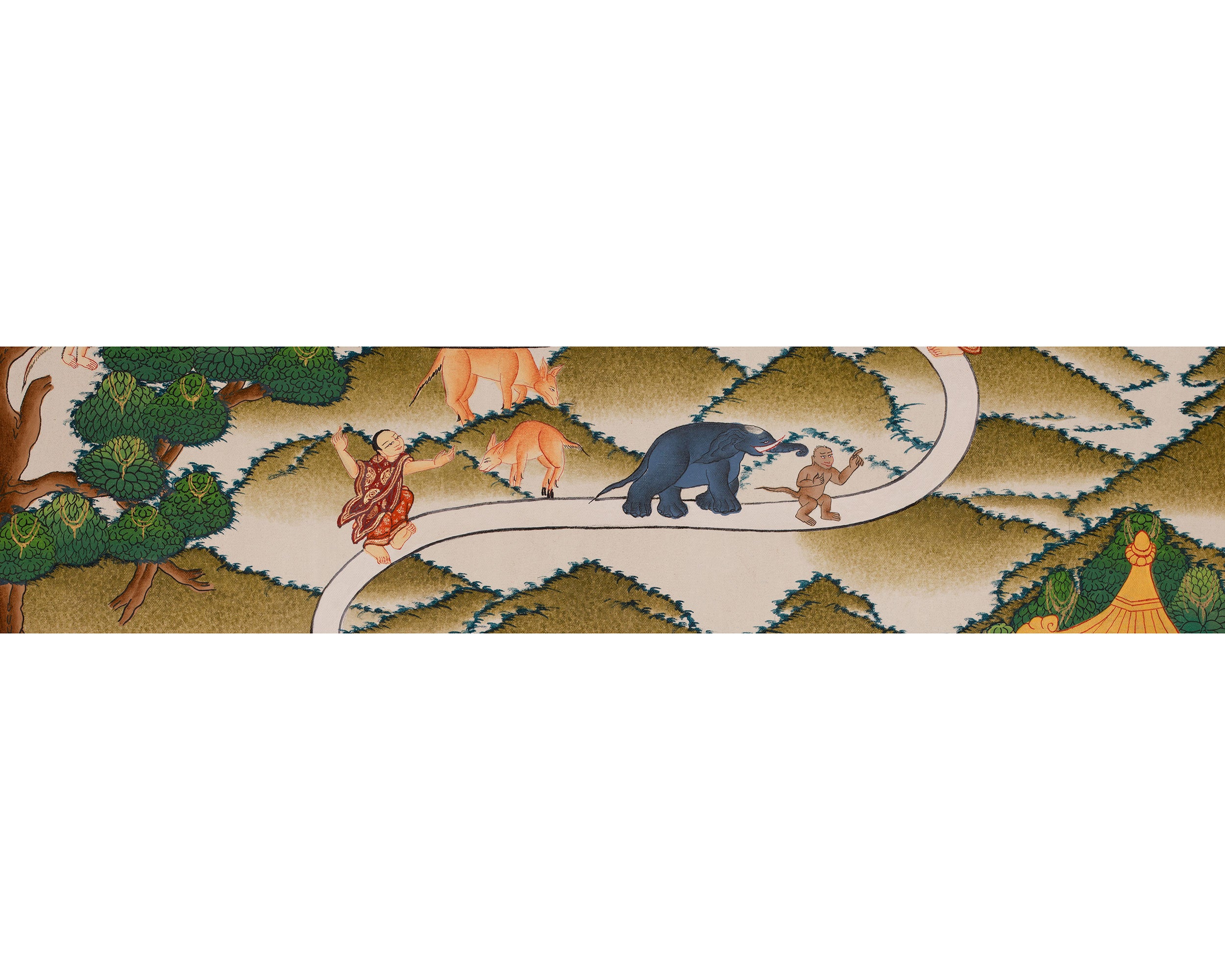 Samatha Meditation Art | Journey to Inner Peace and Mindfulness