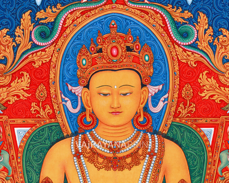 Buddha Ratnasambhava Giclee Print | Eternal Light of the Dhyani Buddha